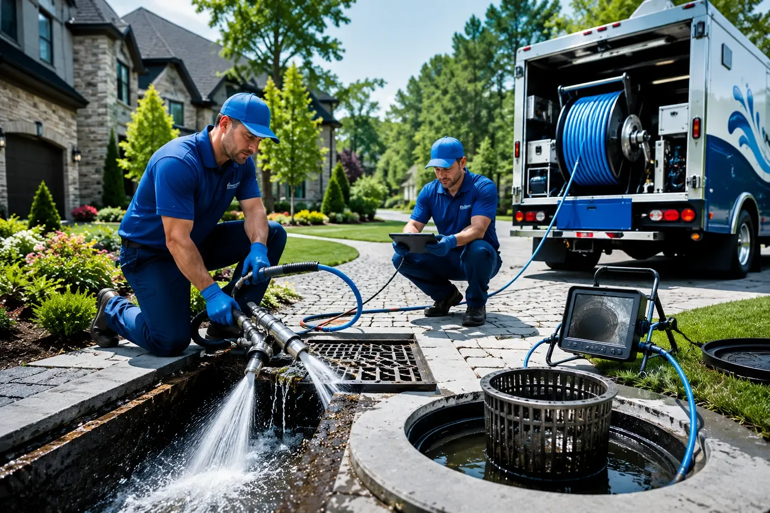 Local outdoor drain cleaning professionals in Pecan Gap, TX